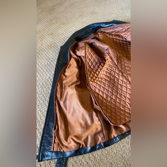 Black Women’s Wilson’s Leather Jacket Size Medium - Picture 7 of 9